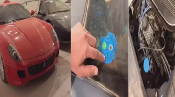 مقبرة لسيارات فارهة.. مركبات بقيمة 25 مليون ريال مهجورة في رمال سكاكا